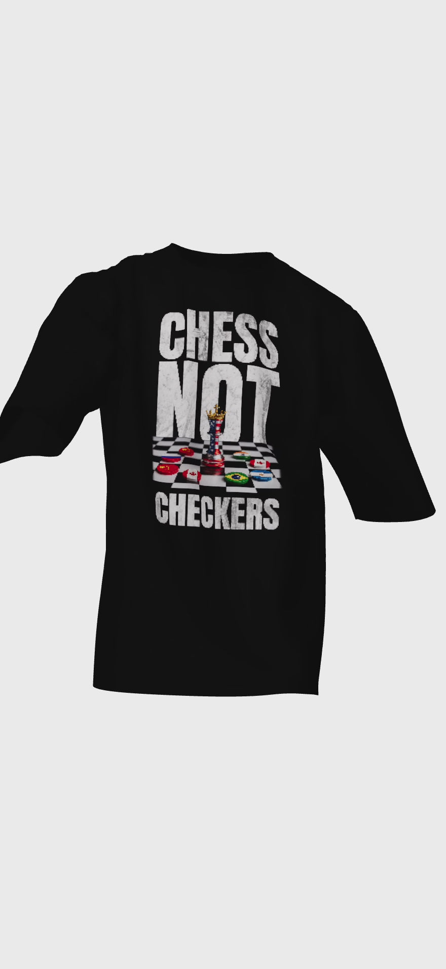 Chess Not Checkers – International Strategy Tee